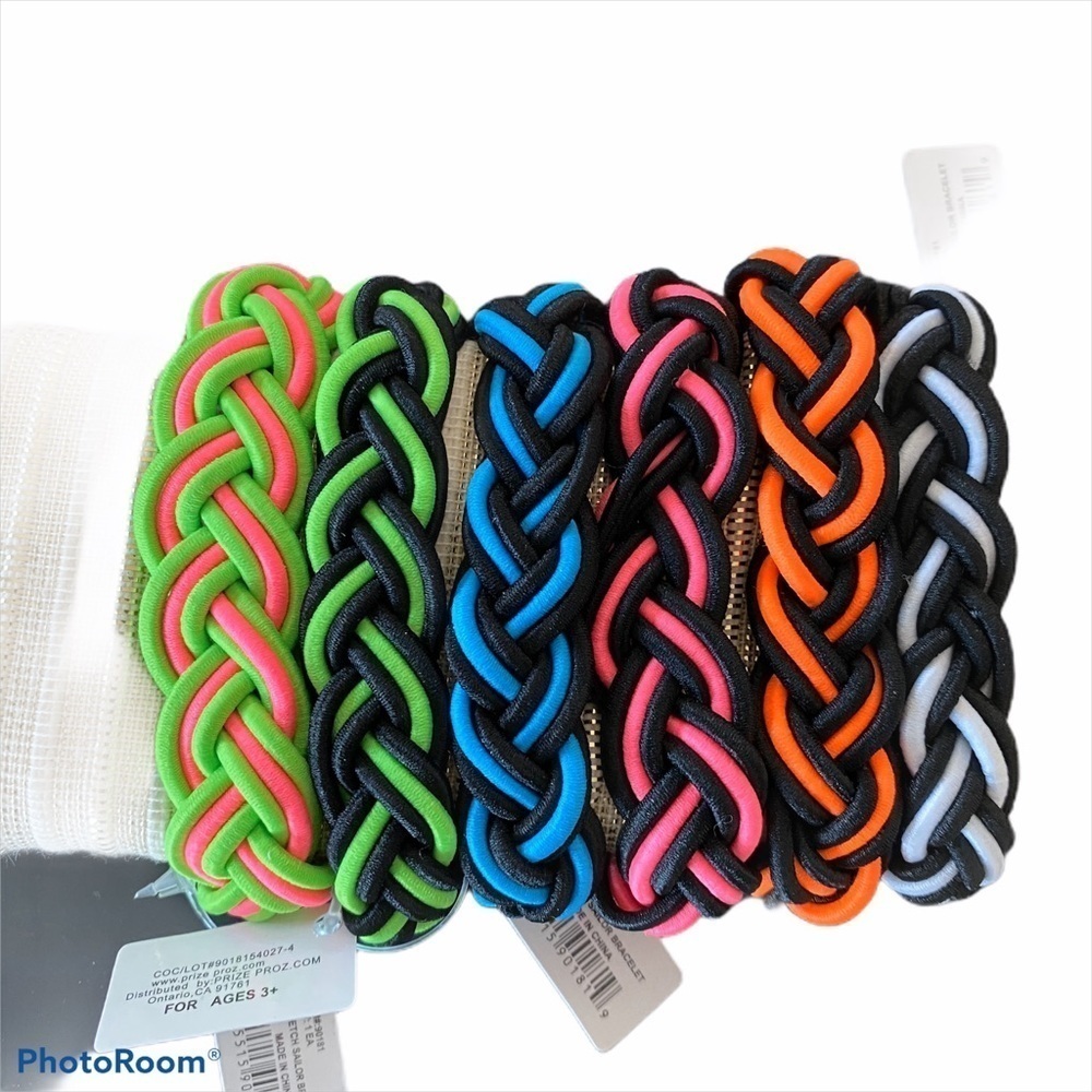 Stretch sailor bracelets,  3 for 12, new with tags
